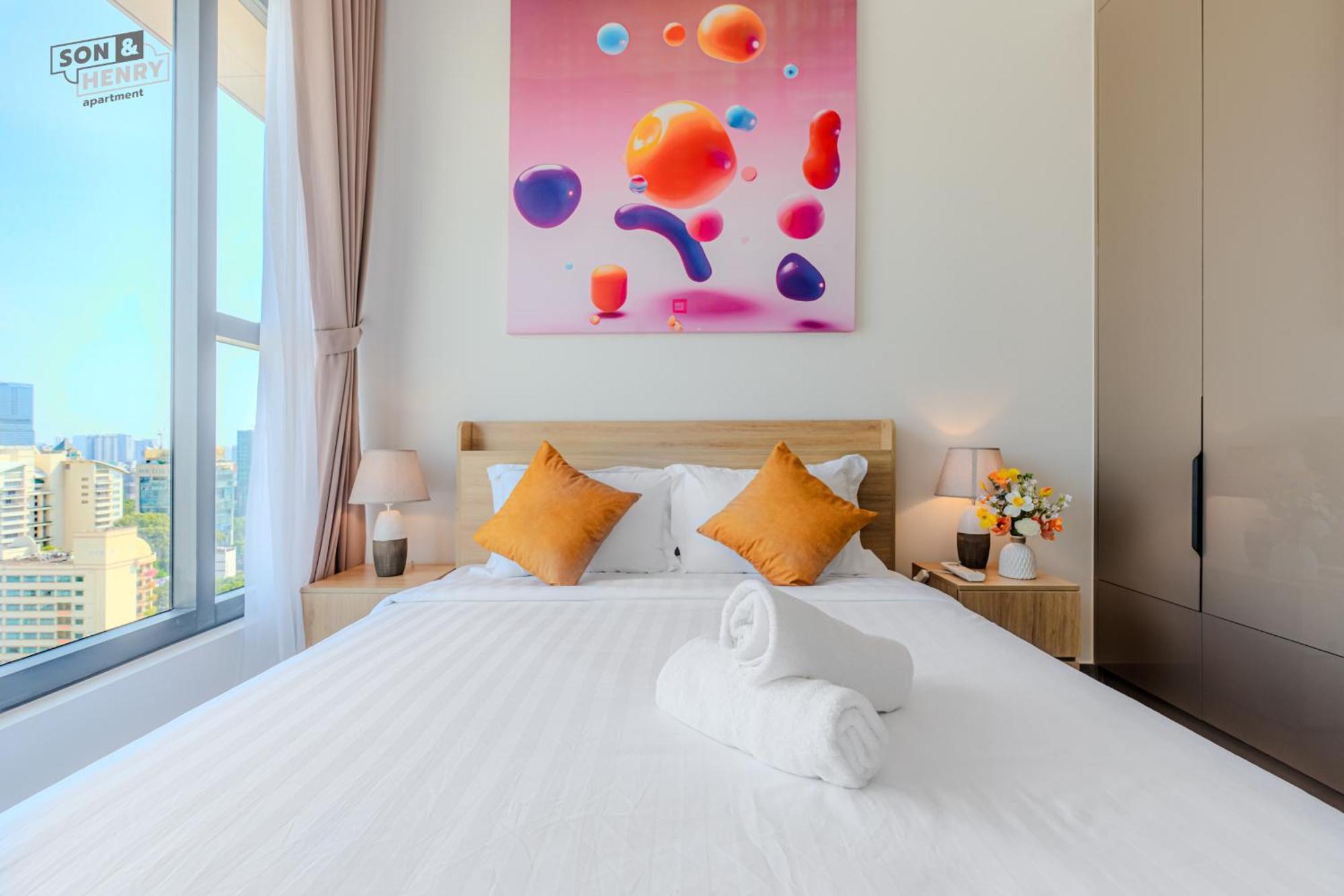 Son&Henry The Marq Luxury Appartement Ho Chi Minh-stad Buitenkant foto
