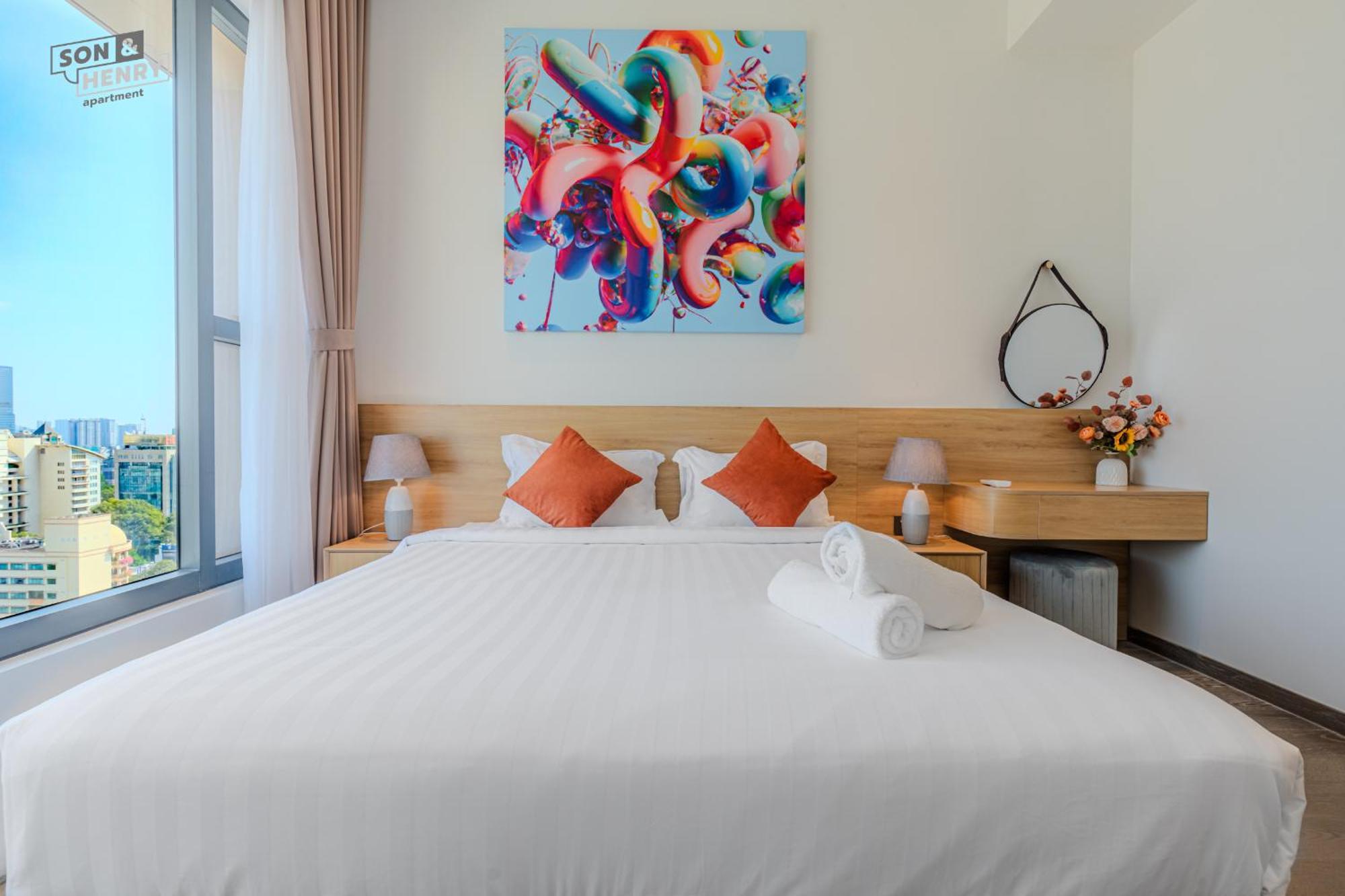Son&Henry The Marq Luxury Appartement Ho Chi Minh-stad Buitenkant foto