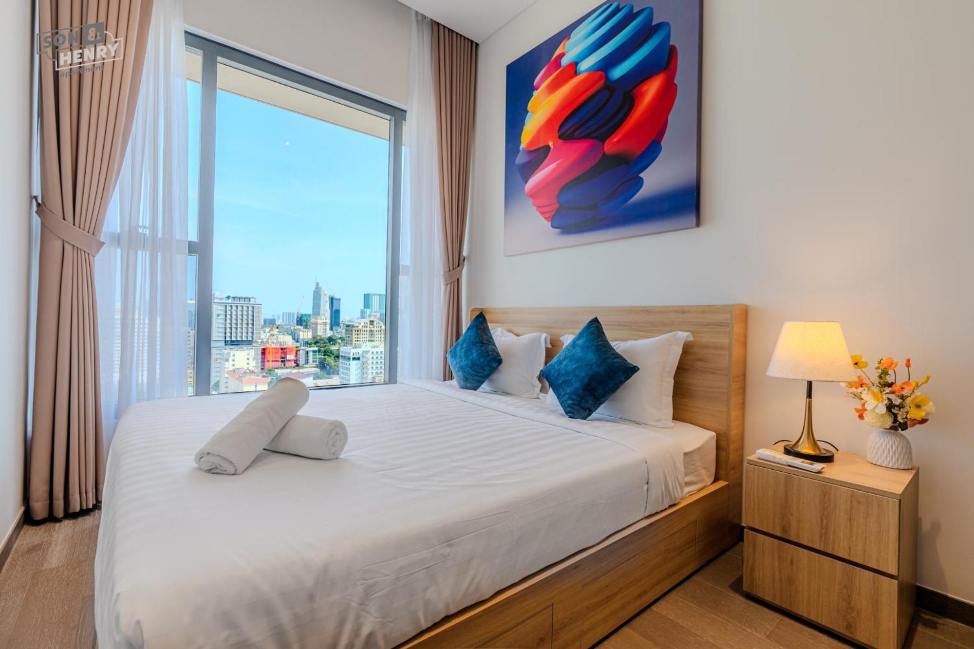 Son&Henry The Marq Luxury Appartement Ho Chi Minh-stad Buitenkant foto