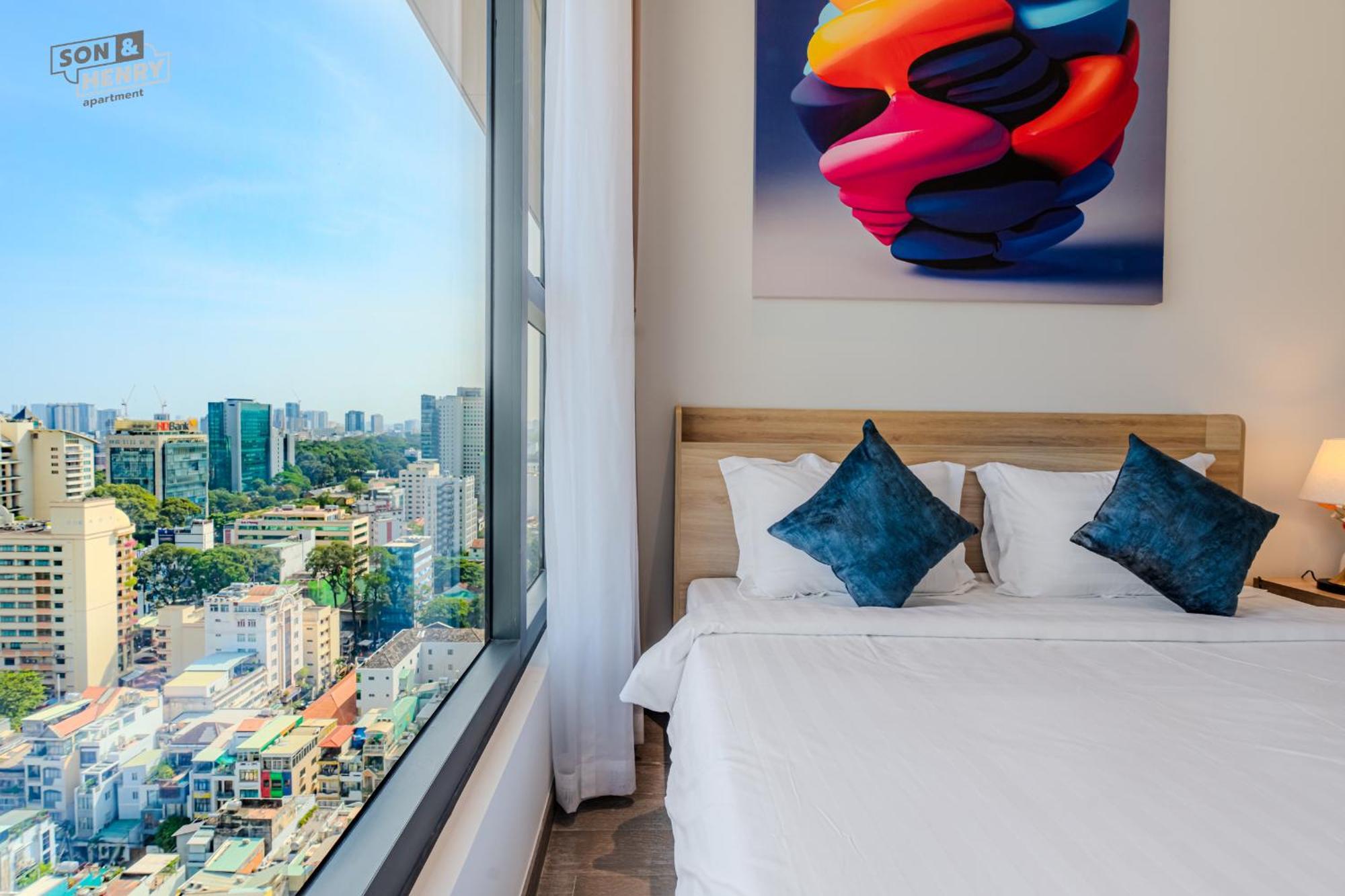 Son&Henry The Marq Luxury Appartement Ho Chi Minh-stad Buitenkant foto