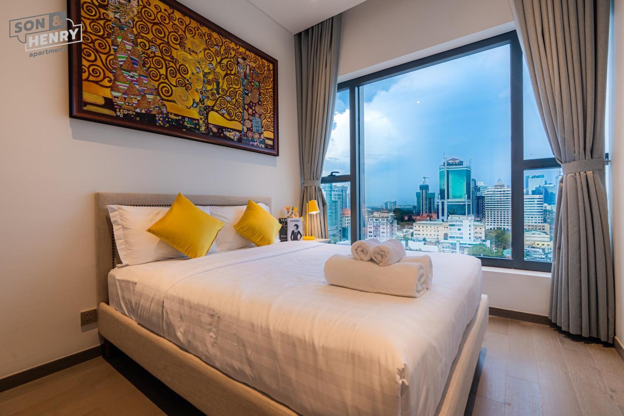 Son&Henry The Marq Luxury Appartement Ho Chi Minh-stad Buitenkant foto