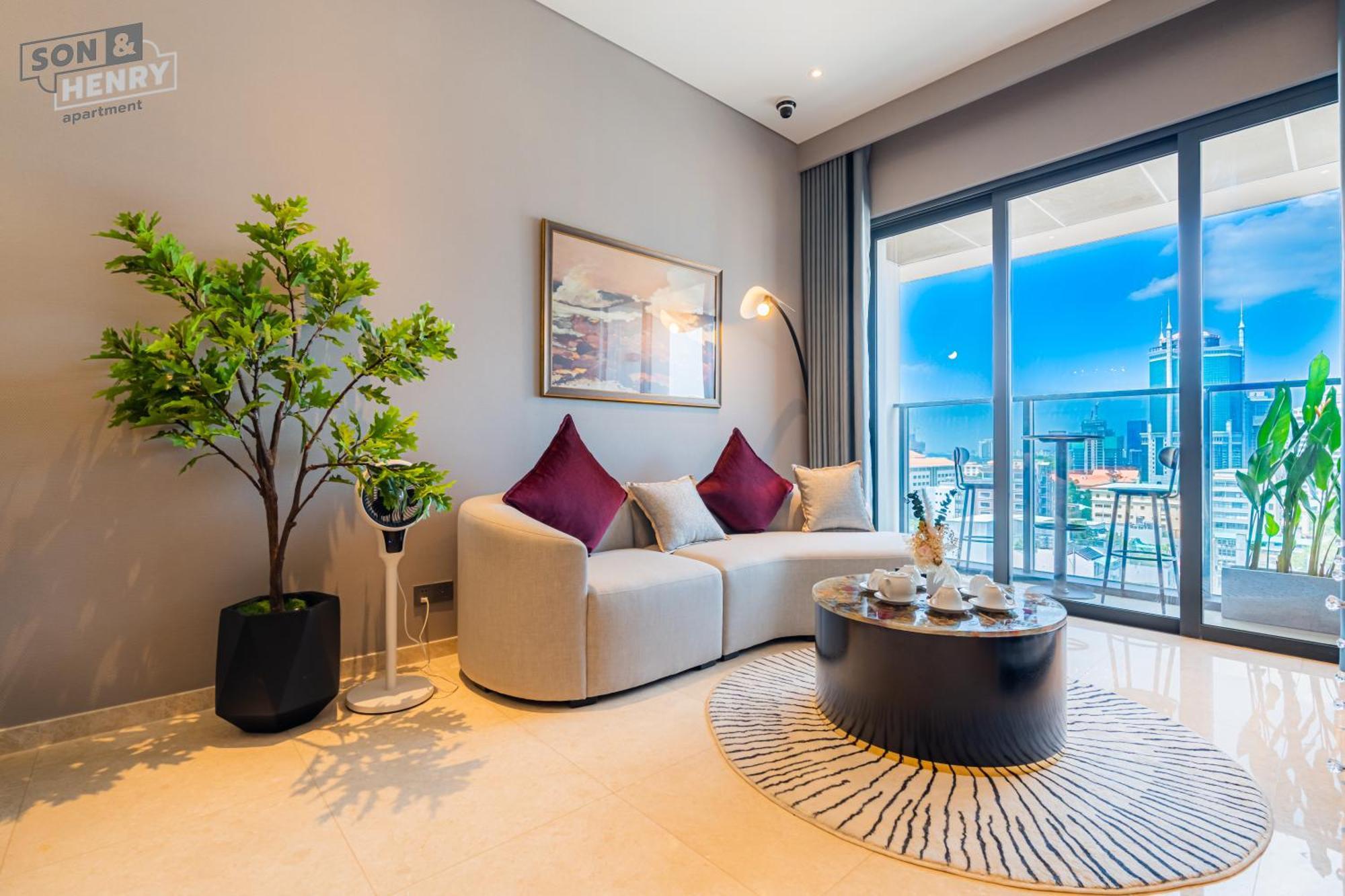 Son&Henry The Marq Luxury Appartement Ho Chi Minh-stad Buitenkant foto